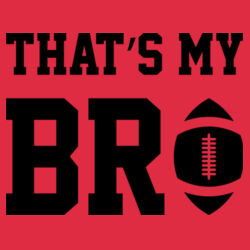 That's My Bro - Heavy Blend Youth Hooded Sweatshirt Design