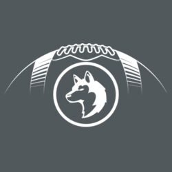 NP Huskies - Heavy Blend Youth Hooded Sweatshirt Design