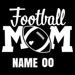 Football Mom - Women's Ideal Racerback Tank Design