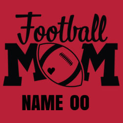 Football Mom - Premium Fitted CVC Crew Design