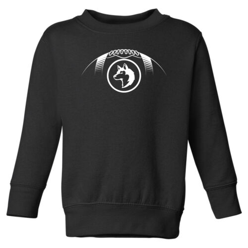NP Huskies - Toddler Fleece Crewneck Sweatshirt Thumbnail