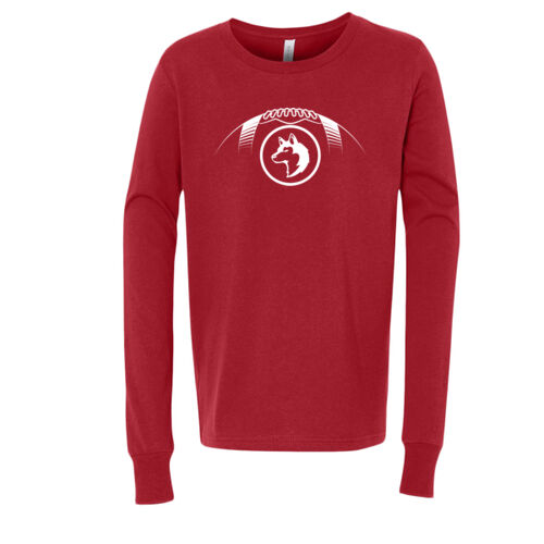 NP Huskies - Youth Long Sleeve Jersey Tee Thumbnail