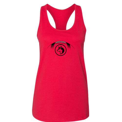 NP Huskies - Women's Jersey Racerback Tank Thumbnail