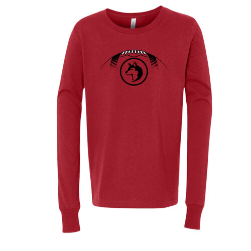 NP Huskies - Youth Long Sleeve Jersey Tee Thumbnail