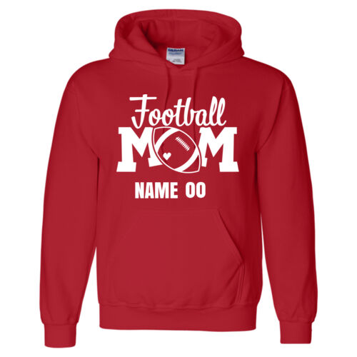 Football Mom - DryBlend Hooded Sweatshirt Thumbnail