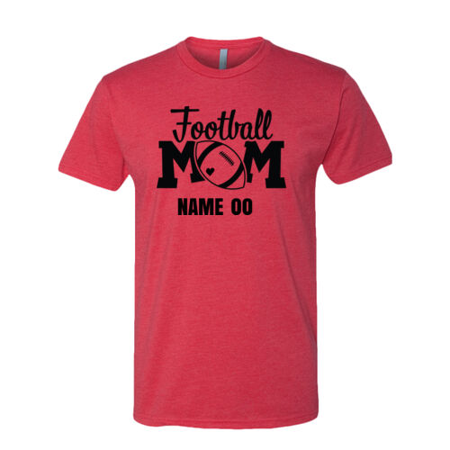 Football Mom - Premium Fitted CVC Crew Thumbnail